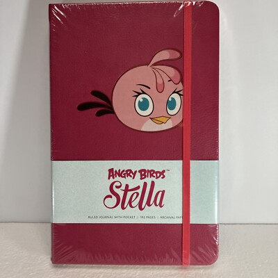 Angry Birds Stella Hardcover Ruled Journal Archival Paper New Insights Journals-image