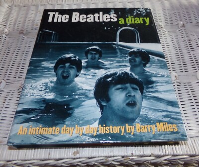 THE BEATLES A DIARY INTIMATE DAY BY DAY HISTORY BY BARRY MILES COFFEE TABLE BOOK-image