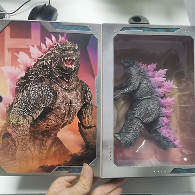 2024 Godzilla 7 In New Empire Burning Godzilla Doll Toy Boxed Set Free shipping-image