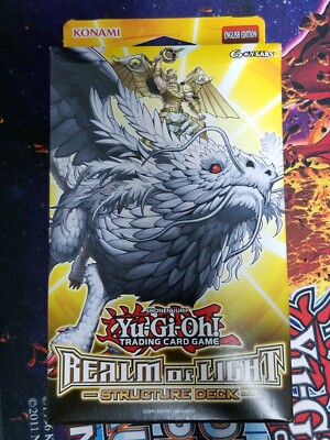 yugioh TCG REALM OF LIGHT Structure Deck English 1st Edition Factory-image