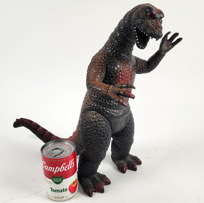 Vintage 1986 Dor Mei Godzilla 14” Toy Action Figure Red Belly-image