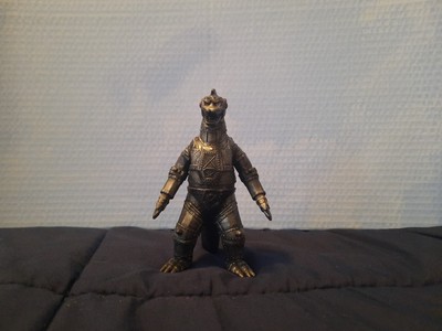 Custom Bandai Monster Series Black Silver battle Damaged Mechagodzilla 74 5inch-image