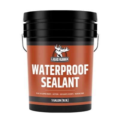 Waterproof Sealant – DIY Leak Repair Coating for Flat, Metal & Low Slope Roof...-image