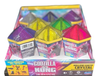 Godzilla X Kong The New Empire Hollow Earth Crystal Monster 8 Blind Box Random-image