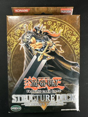 YUGIOH  WARRIOR'S TRIUMPH Structure Deck 1ST Edition Sealed-image