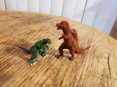 Godzilla Junior Godzilla Bandai 1998 Mini Figure Kaiju 2.5” & Chinasaurs 3.25