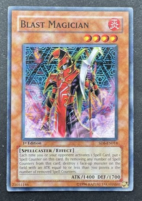 Blast Magician - SD6-EN014 - *1st Edition* YuGiOh TCG-image