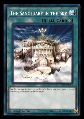 Yugioh The Sanctuary in the Sky #SR05-EN026 Structure Deck: Wave of Light LP-image