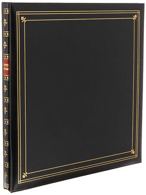 300-Pocket Post Bound Leatherette Cover Photo Album for 3.5 by 5.25-Inch Prin...-image