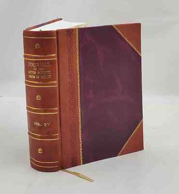Journal of the Dutch Burgher Union of Ceylon. Volume 1-5 1908-19 [Leather Bound]-image