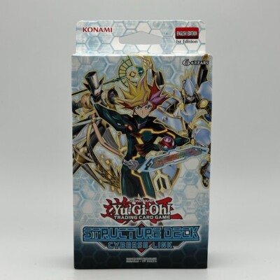 Yugioh Cyberse Link 1st Edition Structure Theme Deck For Card Game CCG TCG-image