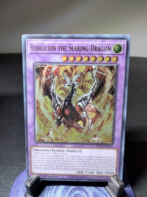 Lubellion the Searing Dragon SDAZ-EN042 Structure Deck: (Ultra Rare)-image