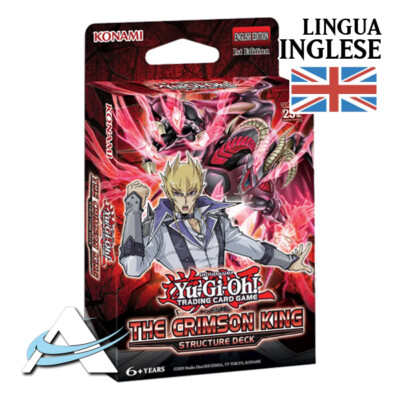 Structure Deck Deck Il Re Crimsisi / The Crimson King ENG SDCK YUGIOH Konami-image