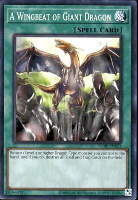 Structure Deck: Saga of Blue-Eyes White Dragon EN023 A Wingbeat of Giant Dragon-image