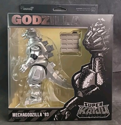 Super7 Toho Deluxe Super Kaiju MECHAGODZILLA '93 Silver Action Figure-image