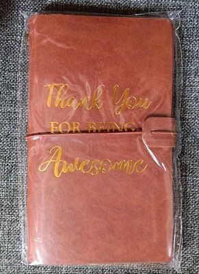 Journal Leather 4.7 By 7.5 Inches New Refillable Lined Bound Notebooks Gifts-image
