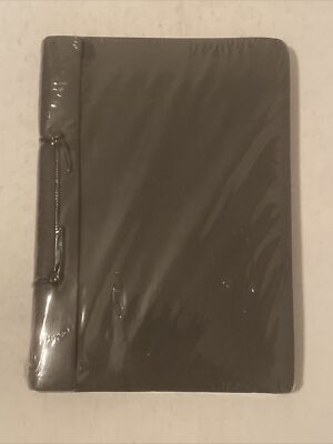 BELLA BUG LACE BOUND LEATHERETTE JOURNAL  BLACK  200 PAGES 5.5 X 7.625-image