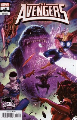 AVENGERS #18 ARIO ANINDITO GODZILLA VARIANT  9/18/24 NM-image