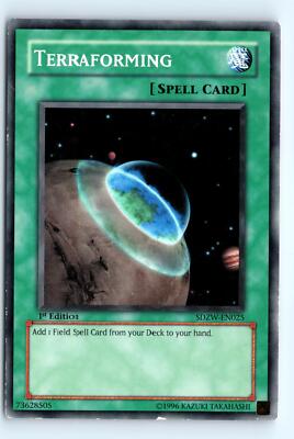 Yu-Gi-Oh Terraforming #SDZW-EN025 Structure Deck: Zombie World tcg LP-image