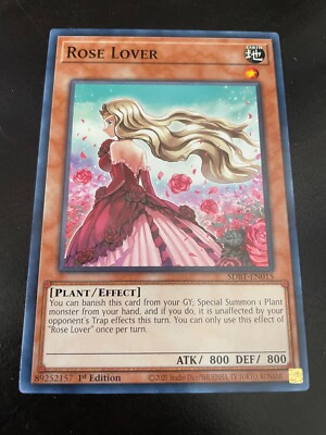 Rose Lover SDBT-EN015 Structure Deck: Beware of Traptrix 1st Edition-image