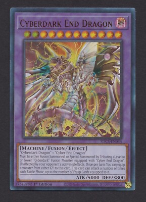 Cyberdark End Dragon - Misprint - SDCS-EN044 - YuGiOh - Lightly Played-image
