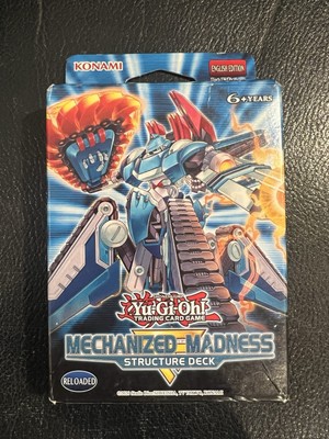 Konami Yu-Gi-Oh! Trading Card Game Mechanized Madness Structure Deck - New-image