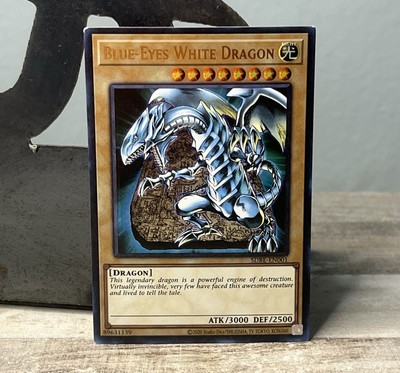 2020 YuGiOh Saga Of Blue Eyes White Dragon Structure Deck #EN001 Reprint-image