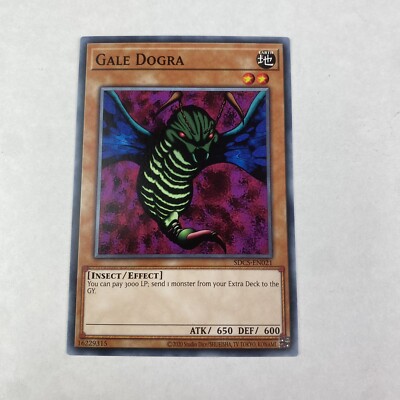 Yugioh Gale Dogra Sdcs-en021 Cyber Strike Structure Deck Unlimited Common-image