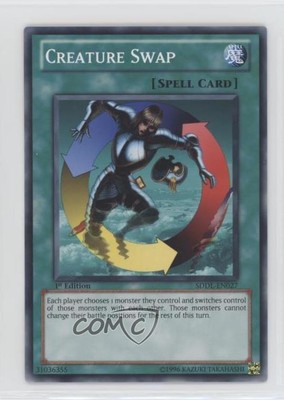 2011 Yu-Gi-Oh! Dragunity Legion Structure Deck 1st Edition Creature Swap 0ms5-image