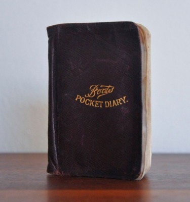 Boots Pocket Diary, 1919 - The Boots Chemists - Leather Diary-image