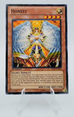 Honest 1st Edition SDLI-EN016 Structure Deck: Realm of Light 2014 Yu-Gi-Oh Card-image