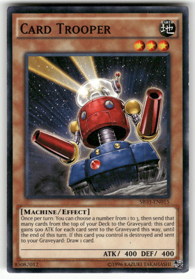 Card Trooper Structure Deck: Machine Reactor Yugioh Lightly played-image