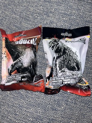 Godzilla NECA Whizkids  Mini Figure Foil Pack Sealed NEW (2 Packages)-image