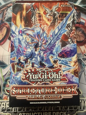 Konami Yu-Gi-Oh! TCG Structure Deck Albaz Strike Trading Card Game - 44 Cards-image