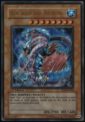 Yu-Gi-Oh! Fury from Deep Structure Deck Ocean Dragon Lord Neo Daedalus SD4-EN001-image
