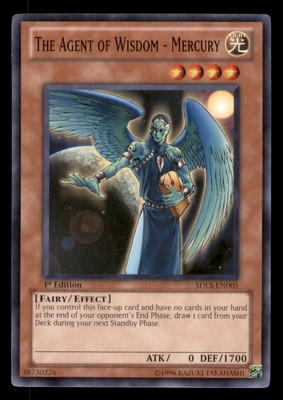 Yugioh The Agent of Wisdom #SDLS-EN005 Structure Deck: Lost Sanctuary LP-image