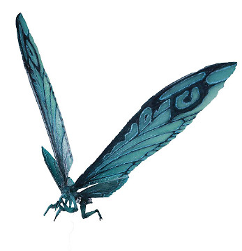 Godzilla 2019 Exquisite Basic Mothra Emerald Titan Action Figure Previews Ex-image