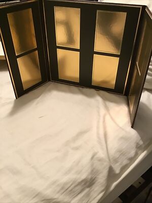 ART LEATHER picture/ photo folio brand new: Holds up to 8 photos of 4