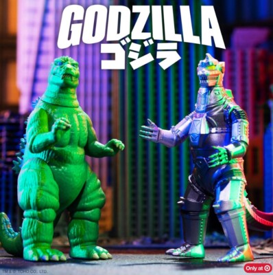  Super7 Godzilla  & Mecha Godzilla Pinball Edition Action Figure Stern 2024 SDCC-image