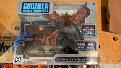 2019 Jakks Pacific GODZILLA & RODAN Battle Pack NEW-image