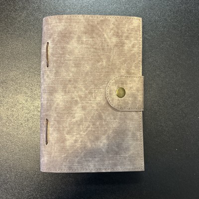 BELLA BUG BOUND LEATHERETTE Journal -snap Closure -Gift -Free Ship-image