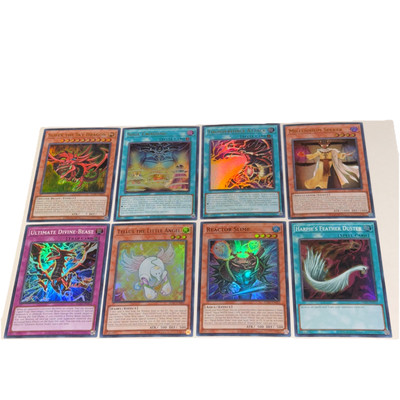 YuGiOh YUGI's EGYPTIAN GOD DECK: SLIFER THE SKY DRAGON 40 CARDS ONLY NO BOX-image