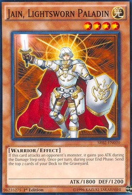 Structure Deck: Rise of the True Dragons #SR02-EN020 Jain, Lightsworn Paladin-image