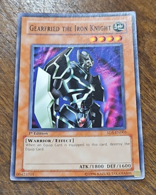 Gearfried the Iron Knight SD5-EN005 Structure Deck: Warrior's Triumph 1st...-image