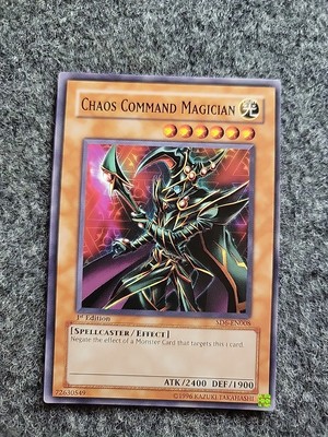 Chaos Command Magician SD6-EN008 Structure Deck: Spellcaster's Judgment 1st...-image