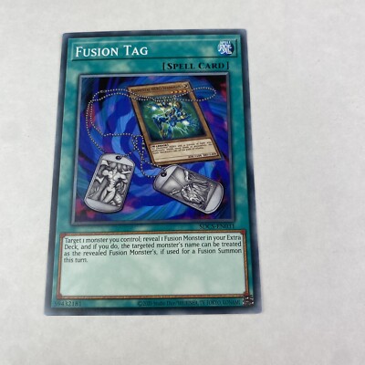 Yugioh Fusion Tag Sdcs-en031 Cyber Strike Structure Deck Unlimited Common-image