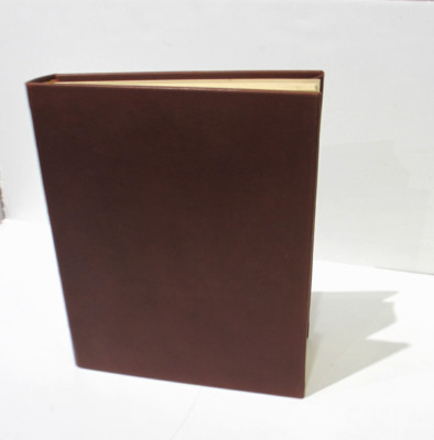 Graphic Image Album 8x10 Bound Leather Cover Dry Mount BROWN-image