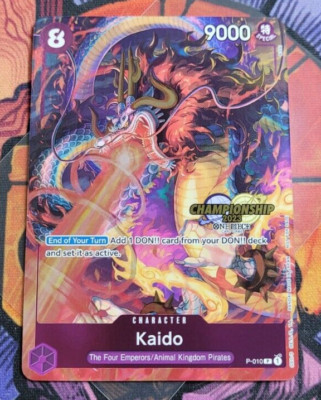 Kaido CS 2023 Championship Tournament Promo P-010	One Piece Card English-image