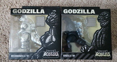 NEW, SEALED SUPER 7 Godzilla '89 & Mechagodzilla '93 5