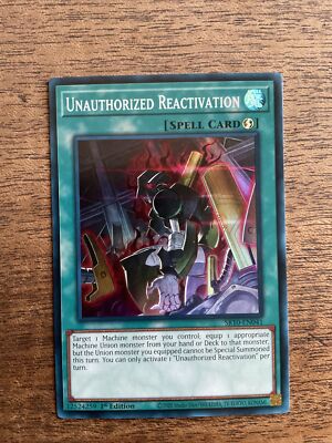 Yu-Gi-Oh! TCG Unauthorized Reactivation Structure Deck: Mechanized Madness...-image